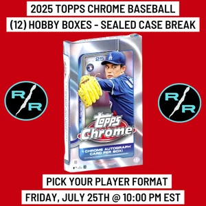 MATT CHAPMAN - 2025 Topps Chrome Baseball 1 Hobby Case Player Break - Imagen 1 de 1
