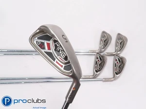 Ping G15/i15 5-9 Combo IRON SET Brown Dot- NSPro Regular Flex Steel -1/4" 461092 - Picture 1 of 6