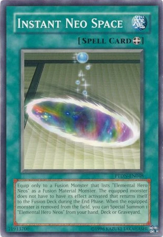 Instant Neo Space - PTDN-EN048 - Common - Unlimited Edition - Heavily Played - Image 1 of 1