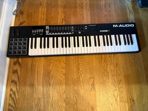 M-Audio Code 61 MIDI Controller Keyboard with Drum Pads - For Parts READ - Picture 1 of 12