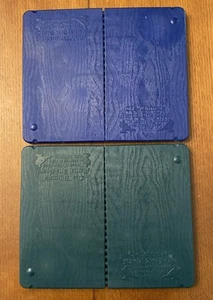 The Ultimate Martial Arts Non-Padded Re-Breakable Boards Pair : Blue & Green - Picture 1 of 10