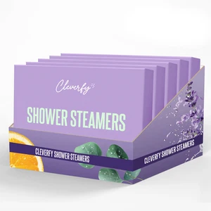 Shower Steamers Aromatherapy - for Women and Adults. Box of 6 Premium Self Care - Picture 1 of 12