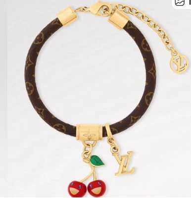 🍒 Pulsera BINB Louis Vuitton Cherry Murakami LV x TM Cerise M8977Z 🍒 Foto 1 de 4