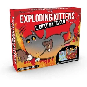 Exploding Kittens: Il Gioco da Tavolo - Gatti Esplosivi Asmodee Italiano - Imagen 1 de 1