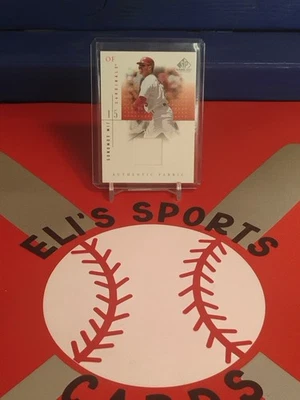2001 SP Game Used Edition - Authentic Fabric Jim Edmonds #JE (MEM) - Image 1 of 2