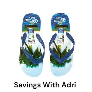 Nuevo Corona Extra FLIP FLOP Unisex Talla 13 Hombre - Imagen 1 de 5