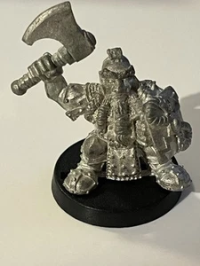 Figura de mesa Heartbreaker Hobbies Games Leviathan Dwarf Command Axeman 1995 - Imagen 1 de 3