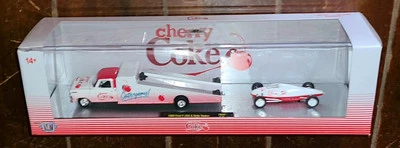 M2 Machines: Cherry Coke 1969 Ford F-250 & Belly Tanker TW34 #56000 - Image 1 of 4