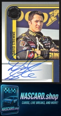 2005 Press Pass #NNO David Stremme Signings - Image 1 of 2