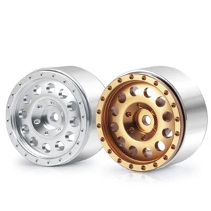 4PCS CNC Metall Wheels Felgen für RC Axial 1/24 SCX24 90081 Crawler Car - Bild 1 von 14