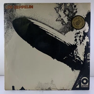 Led Zeppelin S/T 1st Press Brazil Lp Vinyl 1970 Mono ATCO Blue Label VG+/VG Rare - Picture 1 of 8