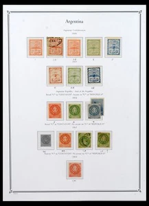 Lote 40526 Colección Sellos Argentina 1858-1997 en 3 Álbumes Palo. - Imagen 1 de 10