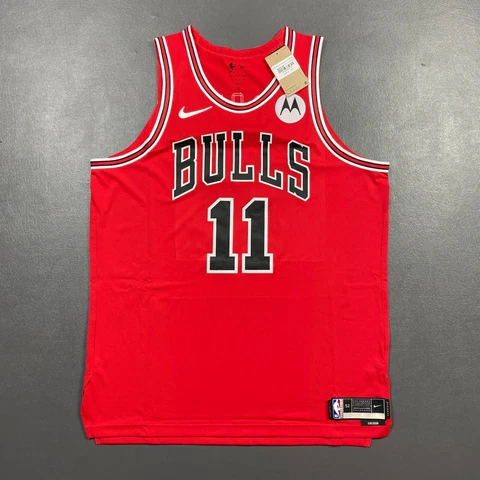 100% Authentic Demar DeRozan Nike Bulls Icon Edition Jersey Size 52 XL Motorola Cover