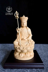 Hand made Bodhisattva K?itigarbha statue - Picture 1 of 4