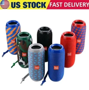 Bluetooth Speaker Wireless Portable Waterproof Outdoor Loud Stereo Bass USB FM - Picture 1 of 20