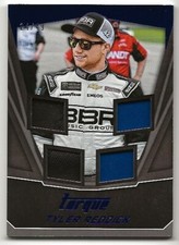 Tyler Reddick 2017 Panini Torque Quad Materials Blue /49