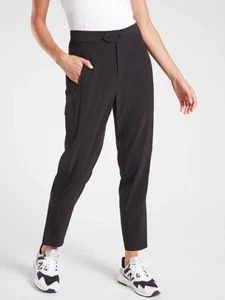 Athleta Uptown Ankle Pant, NWT, Size 2, Black P-1 - Picture 1 of 5