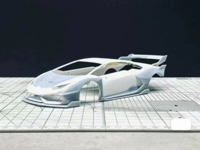 Wide Body Resin Kit for Lamborghini LP610-FJI Unpainted Model Toys 1/24th - Image 1 of 4