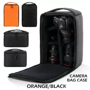 Camera Bag Padded Insert Carry Case Partition For DSLR SLR Canon Nikon Sony Len - Picture 1 of 11