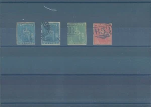 MAURITIUS 1859-1861 rare used stamps - Picture 1 of 1