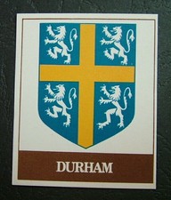 Lyons Maid Trading Cards -County Badge Collection -Durham - 1974