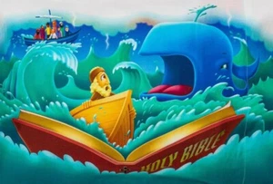 MyPillow Children's (My Pillow & Pillowcase) Jonah and the Whale - 12 x 18" NIP - Picture 1 of 2