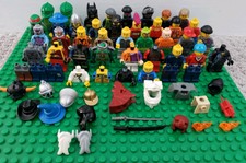 Huge Lego Minifigure Lot Batman TNMT Ninjago Harry Potter Lego Movie Knights