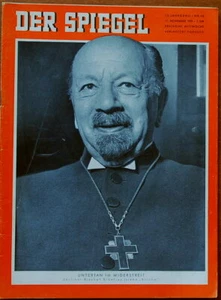 Der Spiegel 46/59 11/1959 November Kirche BMW 700 Ford 12 M Braun Rolex IWC 1933 - Bild 1 von 4
