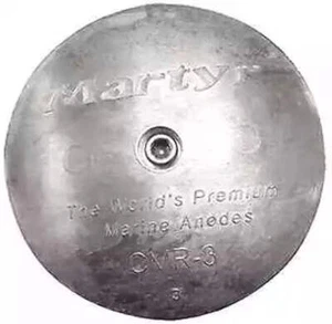 Martyr Anodes CMR03AL Aluminum Rudder or Trim Tab Anode 3-3/4 Inch - Bild 1 von 1