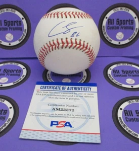 Clarke Schmidt New York Yankees Autographed Baseball Signed  PSA COA #AM22271 - Picture 1 of 9