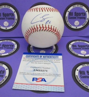 Clarke Schmidt New York Yankees Autographed Baseball Signed  PSA COA #AM22271 - Image 1 of 4