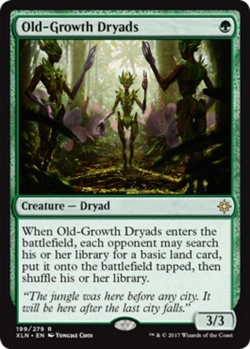 4x Old-Growth Dryads ~ Near Mint Ixalan MTG Magic x4 4 UltimateMTG Playset Green - Image 1 of 1