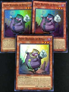 YUGIOH DJINN RELEASER OF RITUAL THSF-DE036 1. SUPER X3 (NM) - Bild 1 von 1