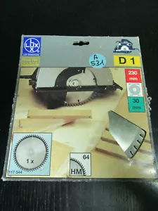 Lux 117 544 Kreissägeblatt HM/CT 230 x 30mm Zähne=64 (A531) - Bild 1 von 3