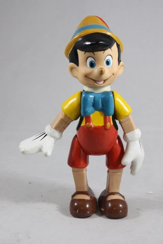 Disney Pinocchio Vintage 6" inch Figure Toy Articulated Poseable Figurine Cover