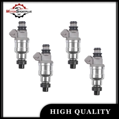 Injetores de combustível 4 peças 23250-45011 para 1983-1987 Toyota Camry Celica 2.0L 2.4L L4 - Imagem 1 de 4