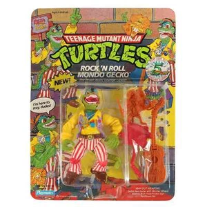 Rock 'N Roll Mondo Gecko - Sin usar, en caja - TMNT / Teenage Mutant Ninja Turtles - Imagen 1 de 6