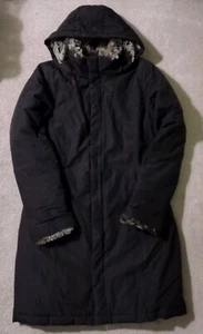 Woolrich John Rich & Bros Womens Boulder Coat Down Parka Rabbit Fur Lined Size L - Picture 1 of 6