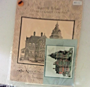 Nancy Spruance Designs Cross Stitch Starret House Queen Anne Style House Kit - Picture 1 of 3
