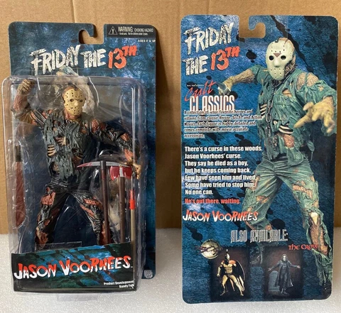 NECA Friday The 13th Jason Voorhees 7" Cult Classics Action Figure Toy Box Gift Cover
