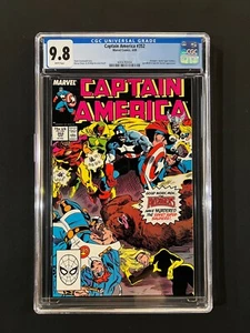 Captain America #352 CGC 9.8 (1989) -- Avengers - Picture 1 of 2