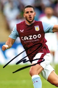 ASTON VILLA & ARGENTINA: EMI BUENDIA SIGNED 6x4 ACTION PHOTO+COA - Picture 1 of 1