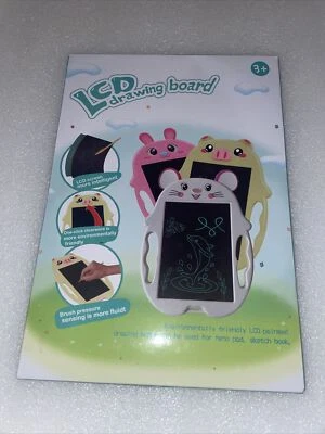 LCD Smart Drawing Board Kids LCD Digital Graphic Tablet (Pink Pig) New - Image 1 of 2