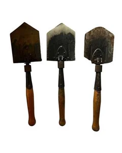 Romanian Army folding shovel and pick Vintage survival camping bushcraft grade 2 - Picture 1 of 11