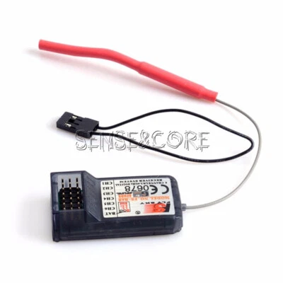 MARKENLOS FlySky FS-R6B 2.4GHZ 6 Channel Receiver for T4B/T6B/TH9B Car Boat Helicopter