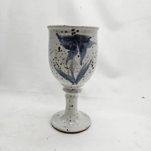 Bicchiere da vino vintage MCM Country firmato gres ceramica arte ceramica - Foto 1 di 8