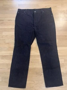 Wrangler 80's straight corduroy pants Brown W42x32 MADE IN USA Vintage - Picture 1 of 6