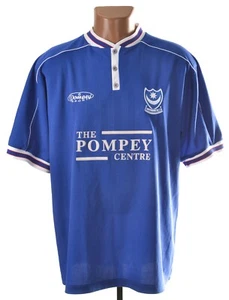 PORTSMOUTH 1999/2000 HOME FOOTBALL SHIRT POMPEY SPORT SIZE L - Picture 1 of 6