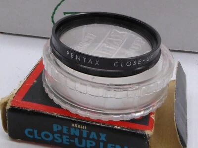 genuine Asahi Pentax Camera Lens Filter - 49mm Close Up No.1 (+1) * MINT macro - Image 1 of 2