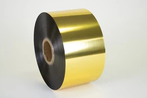 [SFSGD600] Gold Heißsiegelfähige Verpackungsfolie Rolle - 6,00" (152,4 mm) breit - Bild 1 von 2